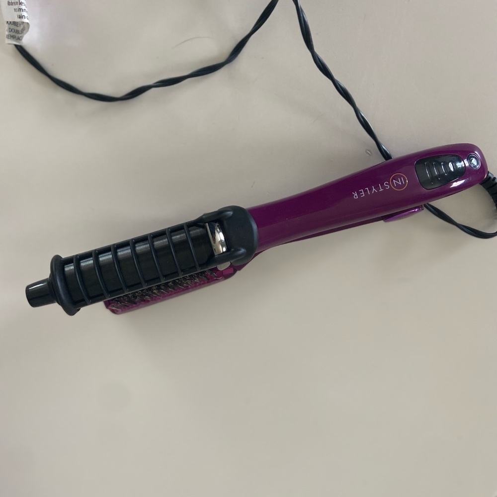 Instyler rotating iron